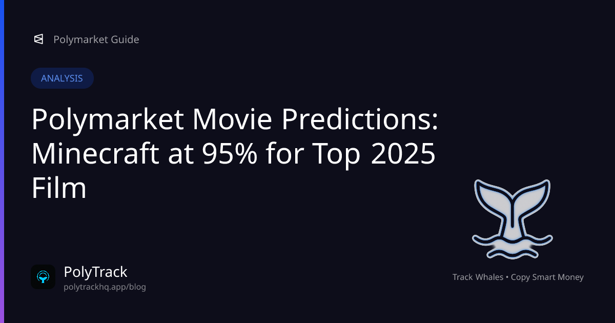 Polymarket Movie Predictions: Minecraft at 95% for Top 2025 Film - Analysis Guide for Polymarket Traders | PolyTrack Blog