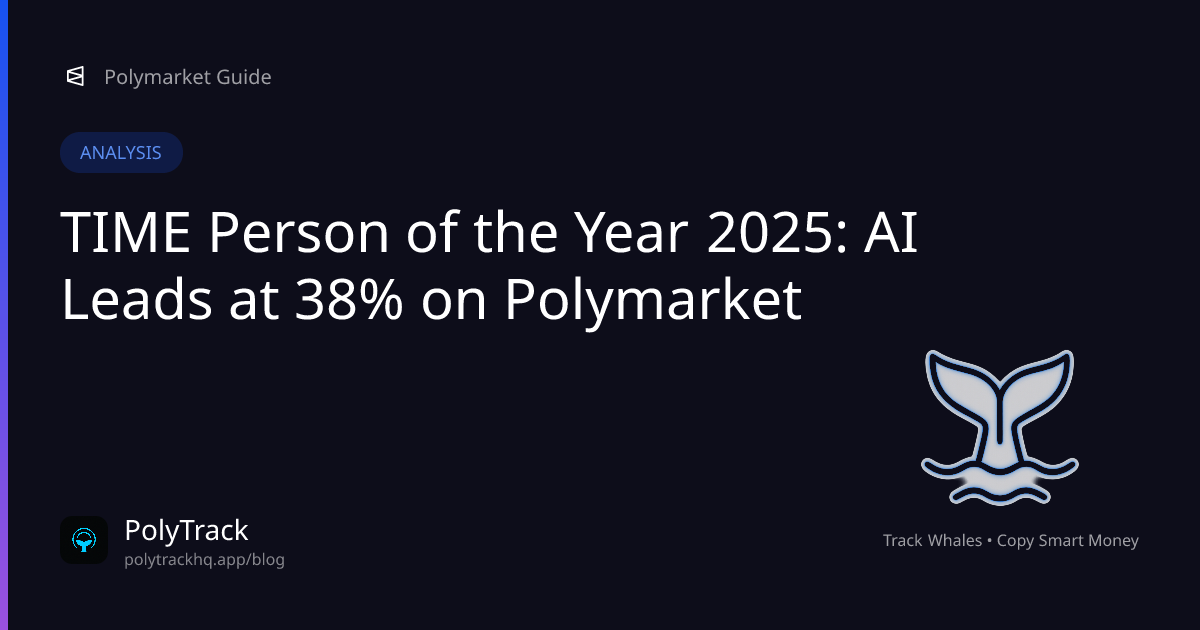 TIME Person of the Year 2025: AI Leads at 38% on Polymarket - Analysis Guide for Polymarket Traders | PolyTrack Blog