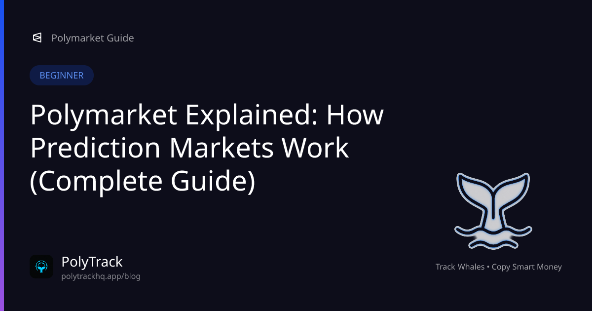 Polymarket Explained: How Prediction Markets Work (Complete Guide) - Polymarket Beginner | PolyTrack
