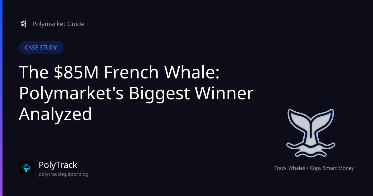 The $85M French Whale: Polymarket's Biggest Winner Analyzed - Polymarket Case Study | PolyTrack